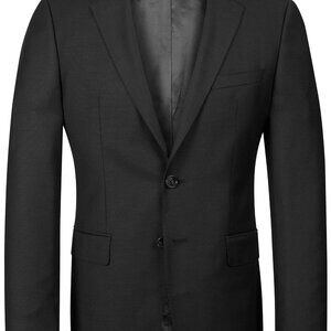 Hugo Boss - Black Virgin Wool Sports Coat - 46L